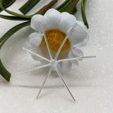 925 Silver Pendant Setting for Nuggets DIY Jewelry Women