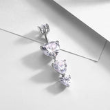 925 Silver Heart Belly Button Ring Love Navel Barbell Piercing