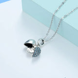 925 Silver Heart Charm Bead for European Bracelet Necklace
