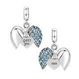 925 Silver Heart Charm Bead for European Bracelet Necklace