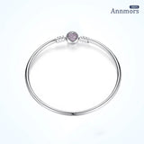 925 Silver Heart Bracelet Women's Jewelry