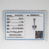 925 Silver Heart Belly Button Rings Navel Piercing