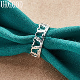 925 Silver Bear Ring for Party Engagement Wedding