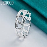 925 Silver Bear Ring for Party Engagement Wedding