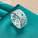 925 Silver Heart Ring Romantic Jewelry