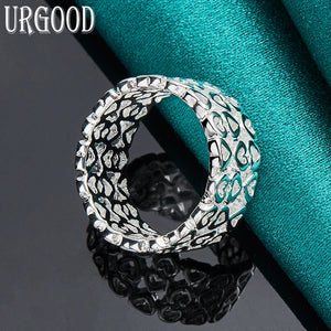 925 Silver Heart Ring Romantic Jewelry