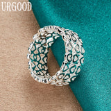 925 Silver Heart Ring Romantic Jewelry