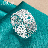 925 Silver Heart Ring Romantic Jewelry
