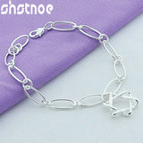 925 Silver Star Chain Bracelet for Women