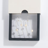 925 Silver Hook Earrings with Freshwater Pearl Drop Earrings