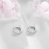 925 Silver Hot Butterfly zircon Earrings Sexy Jewelry Gift