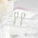 925 Silver Feather Earrings, Sexy Jewelry Gift