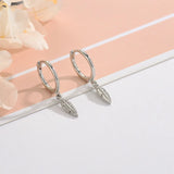925 Silver Feather Earrings, Sexy Jewelry Gift