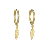 925 Silver Feather Earrings, Sexy Jewelry Gift