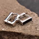 925 Silver Square Earrings for Her
