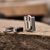 925 Silver Square Earrings for Her