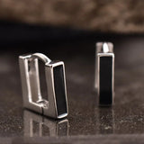 925 Silver Square Earrings for Her