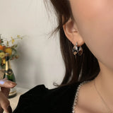 925 Silver Hot Hoops Earrings Sexy Jewelry Gift For Women