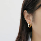 925 Silver Irregular Earrings Sexy Hot Jewelry Gift