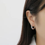 925 Silver Irregular Earrings Sexy Hot Jewelry Gift