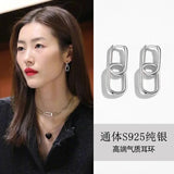 925 Silver Hot Irregular Earrings Sexy Gift Jewelry