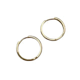 925 Silver Hoop Earrings Circle Hot Semale Sexy Jewelry