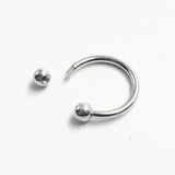 925 Silver Body Piercing Jewelry Eyebrow Nail lip Stud Nose Stud Navel Ring