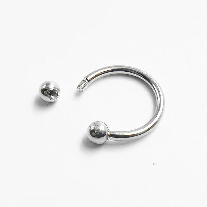 925 Silver Body Piercing Jewelry Eyebrow Nail lip Stud Nose Stud Navel Ring