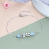 925 Silver Infinity Bracelet Boho Ladies Collection