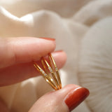 925 Silver Zircon Circle Ring For Women, Jewelry Gift