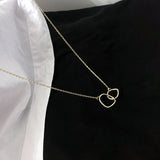 925 Sterling Silver Geometric Necklace Charm Pendant Choker
