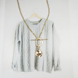 925 Sterling Silver Geometric Pendant Necklace for Women