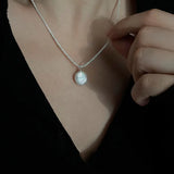 925 Silver Chain Choker Necklace for Women Fine Jewelry