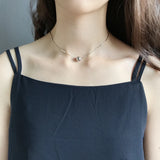 925 Silver 10mm Ball Bead Choker Platinum Snake Chain Necklace Wedding Gift