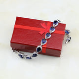 925 Sterling Silver Zircon CZ Bracelet for Women