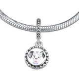 925 Silver Charm Fits Europe Beads Bracelets