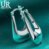 925 Silver Geometric Shapes Earrings for Women