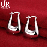 925 Silver Geometric Shapes Earrings for Women