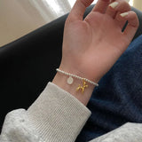 925 Silver Balloon Dog Bracelet Beaded Women's Accessory