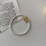 925 Silver Balloon Dog Bracelet Beaded Women's Accessory