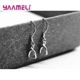 925 Sterling Silver Earrings Clasps Hooks Fittings DIY Making Accessories