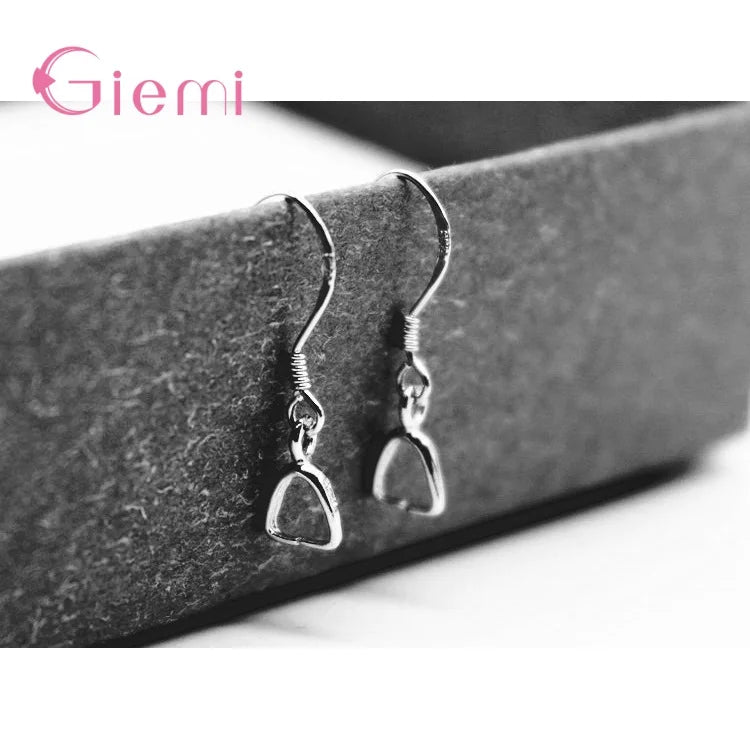 925 Sterling Silver Earrings Clasps Hooks Fittings DIY Making Accessories