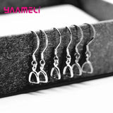 925 Sterling Silver Earrings Clasps Hooks Fittings DIY Making Accessories