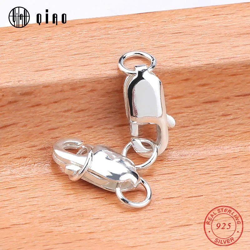 925 Sterling Silver Lobster Clasps 2pcs