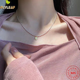 925 Silver Oval Beaded Choker Necklace for Women