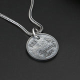 925 Silver Lion Pendant Crystal Bracelet DIY Accessories Retro Style