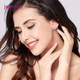 925 Silver Crystal Pendant Set