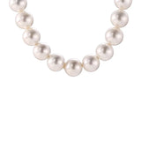 925 Silver Shell Pearl Beaded Choker Necklace for Women
