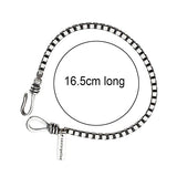 Vintage 925 Silver Bracelet Antique Box Chain Hook Clasp
