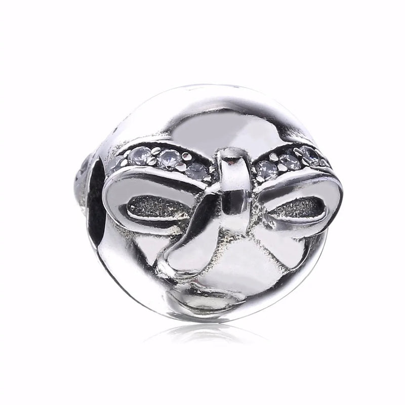 925 Silver Love Knot Clip Bead for Charm Bracelet
